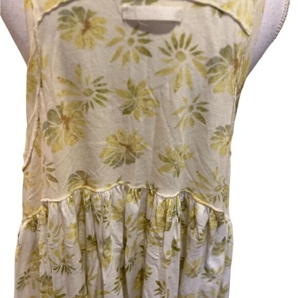 Free People Women’s Madison Tank Size Small Floral Print flowy oversized boho - Picture 10 of 15